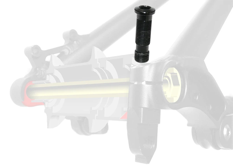 Syntace X-12 Schaltaugenschraube Typ 1 Alu 28,5mm – Bild 2