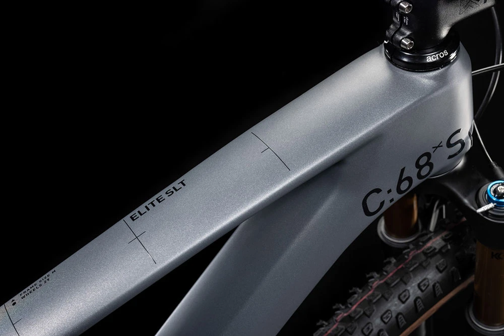 Cube Elite C:68X SLT Prizmsilver´n´grey – Bild 2