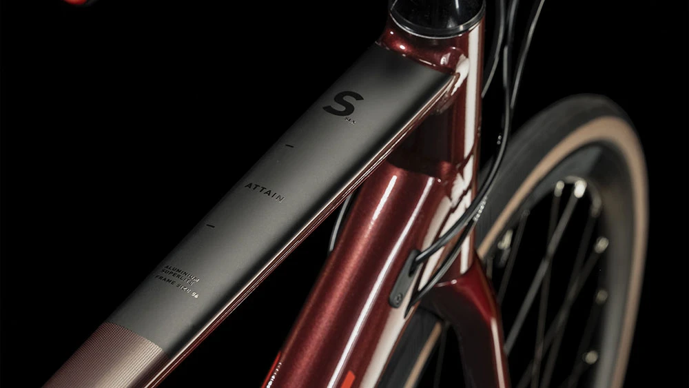 Cube Attain SLX Deepred´n´red – Bild 2