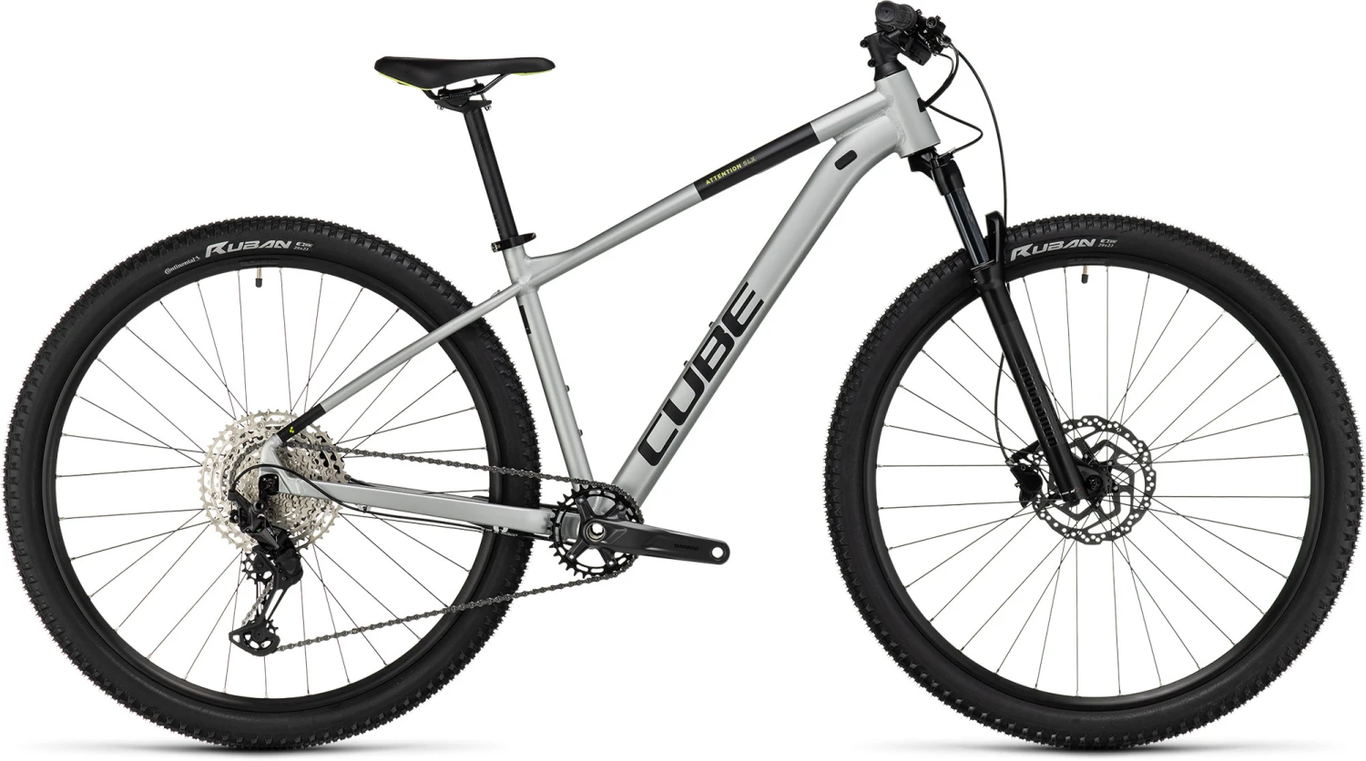Cube Attention SLX Silvergrey´n´lime