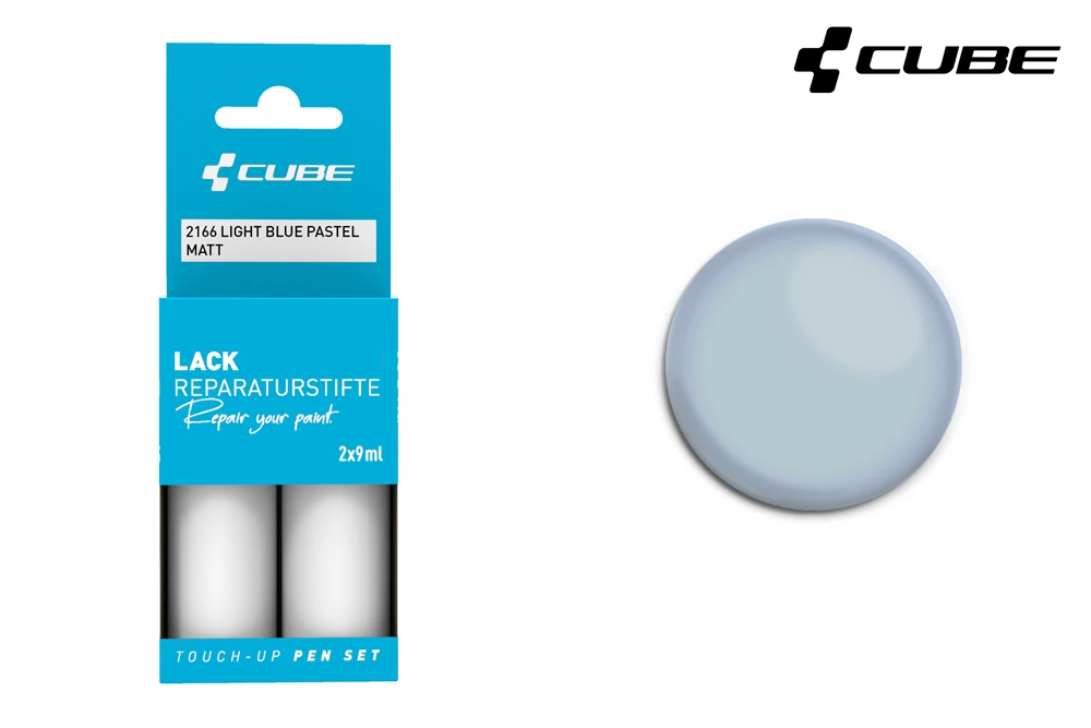 Cube Lackreparaturstift Set LIGHT BLUE PASTEL Matt – Bild 2
