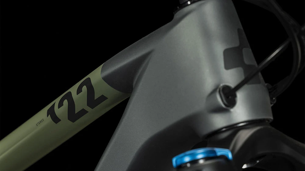 Cube Stereo ONE22 HPC TM 29 Flashgrey´n´olive – Bild 5