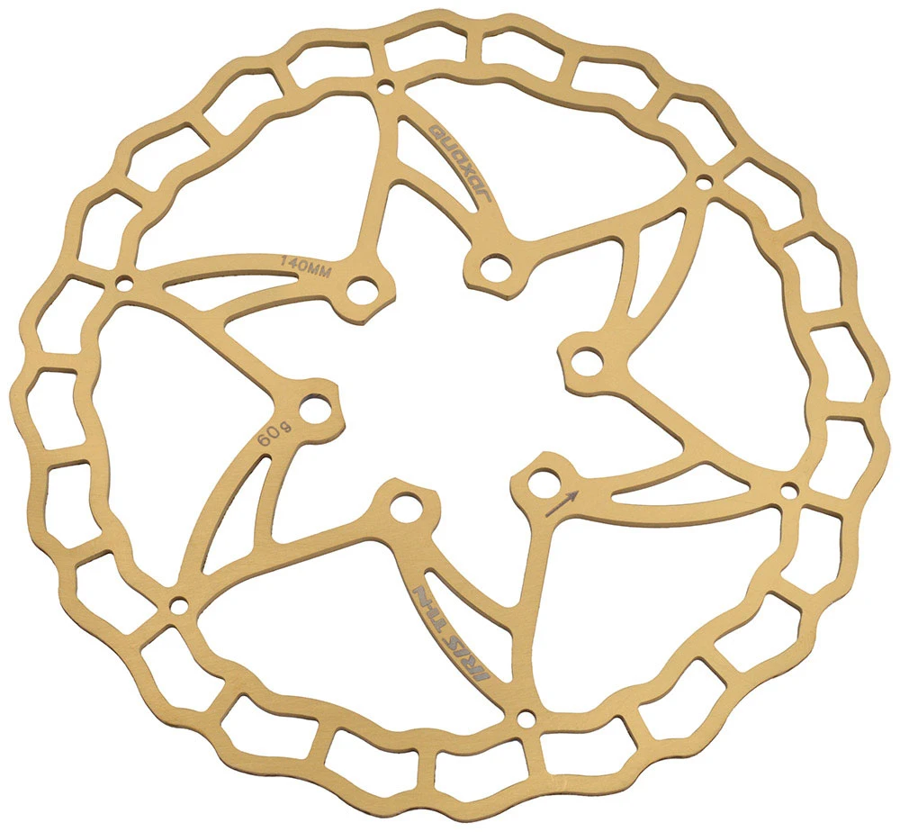 IRIS Ultra-Lightweight Titanium 6-Loch Bremsscheibe