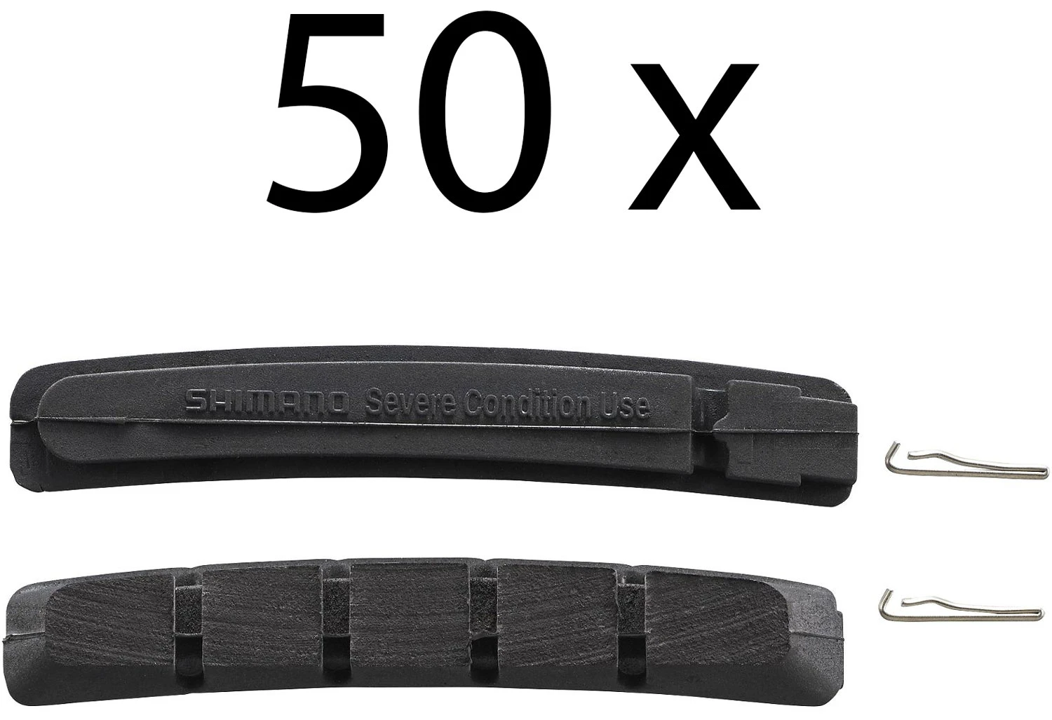 Shimano M70R2 Bremsbeläge Für Cartridge Bremsschuhe (50 Paar)