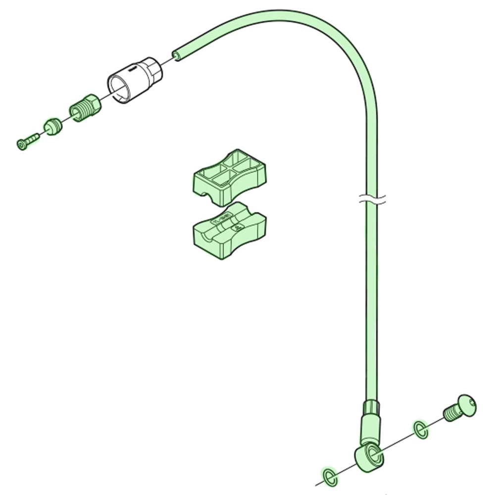 Shimano XT SM-BH90-SBLS Bremsleitung – Bild 3